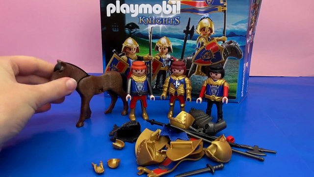 Playmobil 6006 Démo patrouille de reconnaissance les chevaliers lions | français