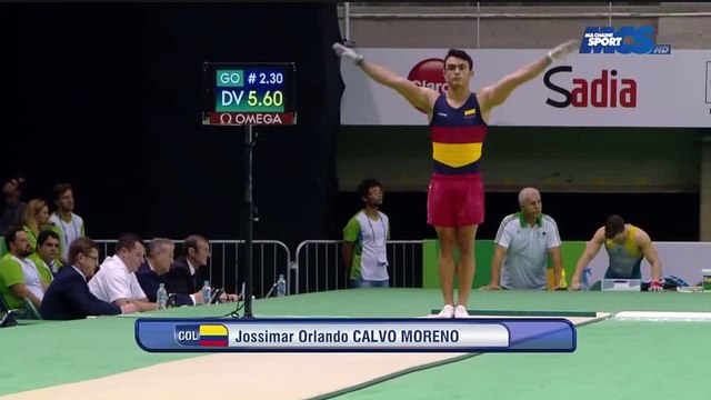 Jossimar CALVO (COL) VT - Rio Test Event 2016 TF/Qual