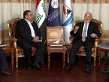 الدكتور إبراهيم الجعفري رئيس التحالف الوطني العراقي يستقبل وفدا من حزب الفضيلة الإسلامي
