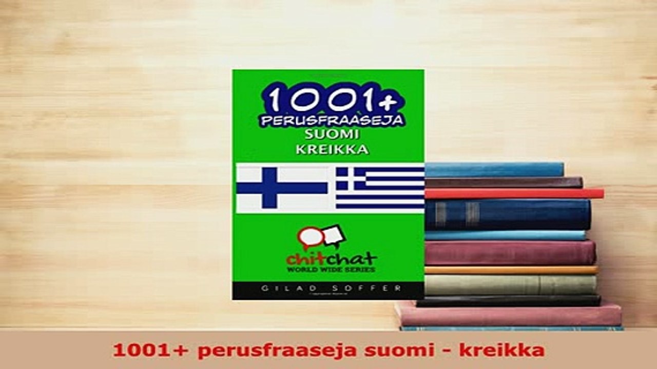PDF  1001 perusfraaseja suomi  kreikka Download Full Ebook