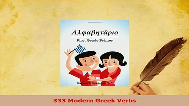 PDF 333 Modern Greek Verbs Download Full Ebook