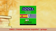 PDF  1001 frases básicas español  griego Download Full Ebook