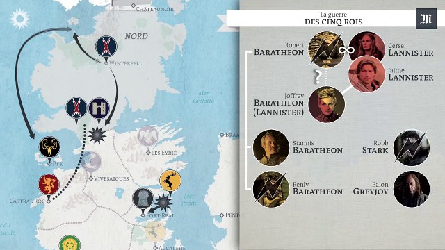 Game of Thrones : les cinq saisons résumées en 7 minutes