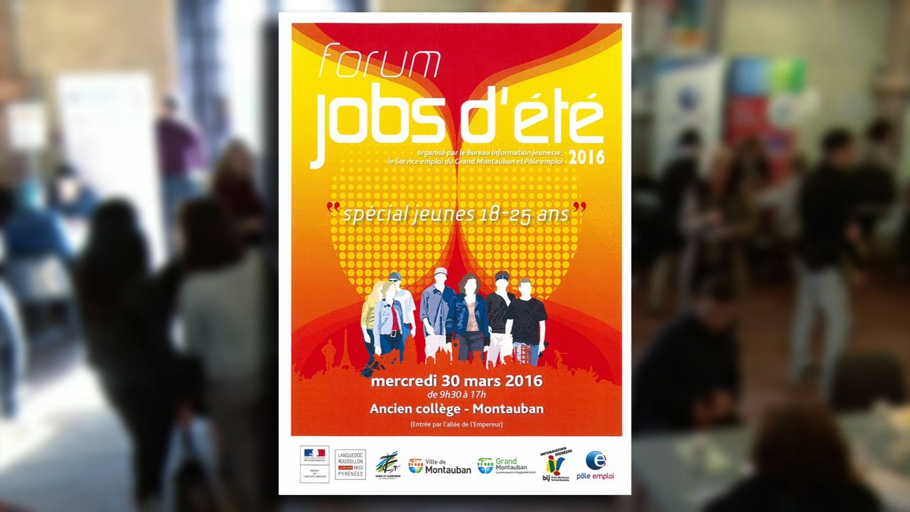 Montauban : un millier de jeunes au Forum jobs d’été 2016 !