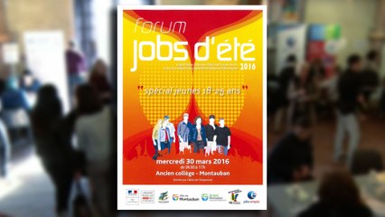 Montauban : un millier de jeunes au Forum jobs d’été 2016 !