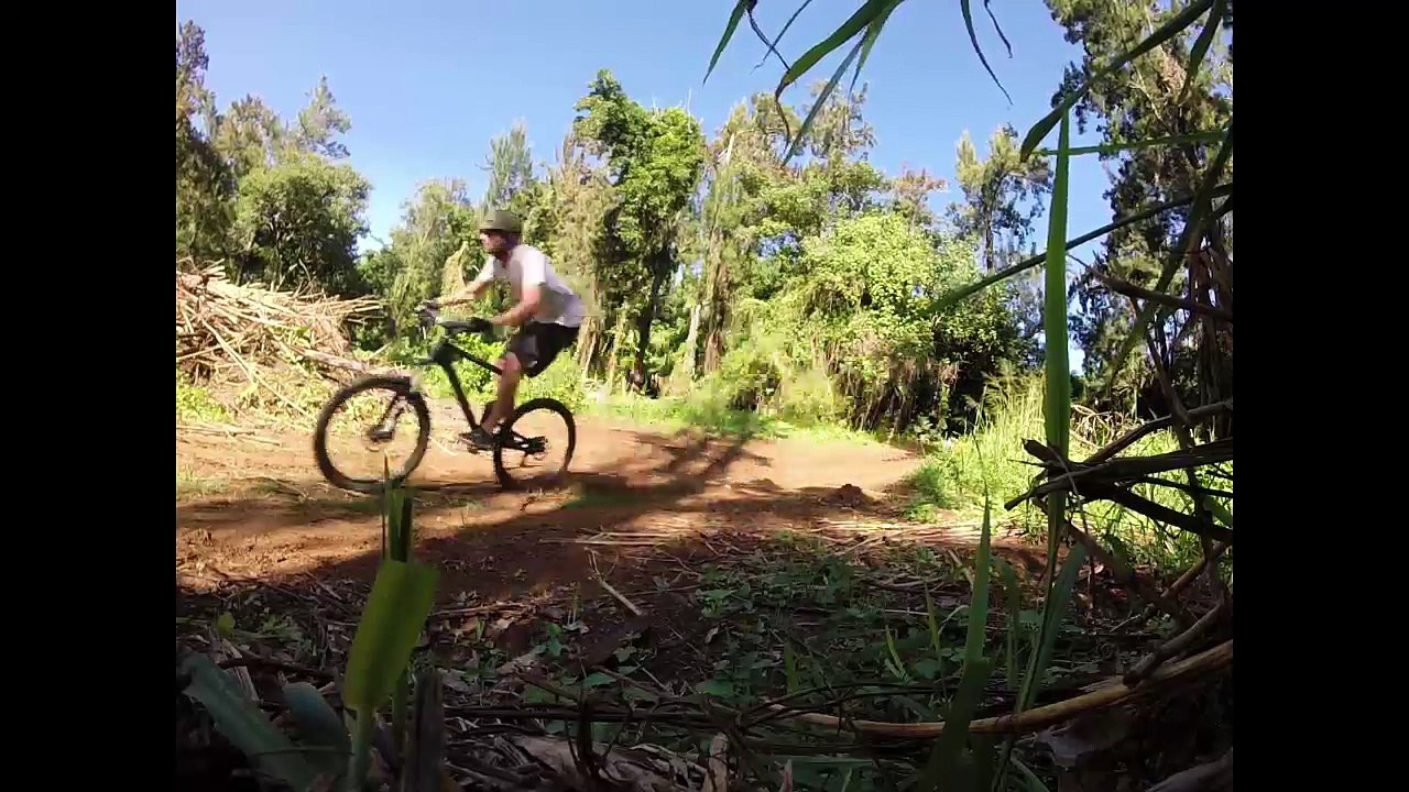 Enduro ile de la Reunion mont vert