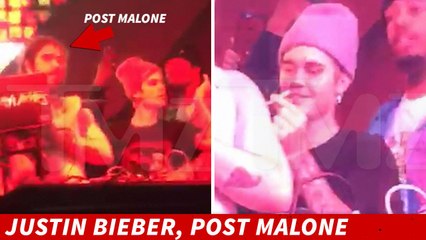 Justin Bieber Burns Post Malone 2016