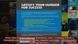 FREE PDF  Start Your Own Food Truck Business Cart  Trailer  Kiosk  Standard and Gourmet Trucks   DOWNLOAD ONLINE