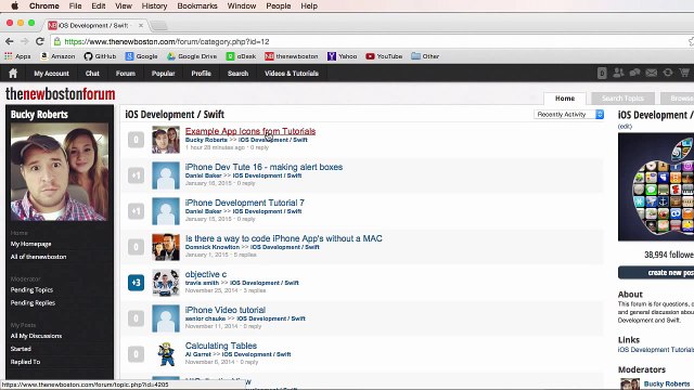 iOS Development with Swift Tutorial - 7 - Adding Home Screen App Icons