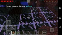 Minecraft Pocket Edition - Single Player Commands - Magic Carpet