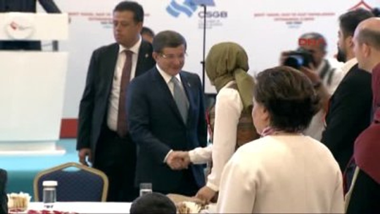 Davutoğlu, Şehit Yakını, Gazi ve Gazi Yakınları İçin İstihdam Kurası Töreni'ne Katıldı 1