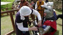 Croacia arranca la temporada de festivales de caballeros medievales