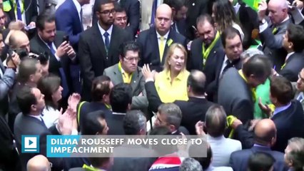 Dilma Rousseff: Brazilian congress votes to impeach president