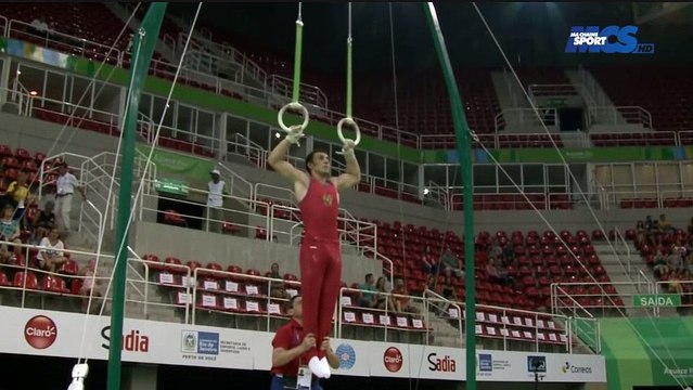 Artur DAVTYAN (ARM) Rings - Rio Test Event 2016 TF/Qual