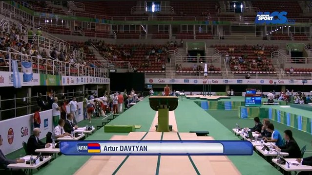 Artur DAVTYAN (ARM) VT - Rio Test Event 2016 TF/Qual