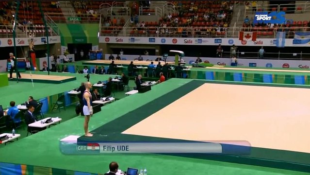 Filip UDE (CRO) FX - Rio Test Event 2016 TF/Qual