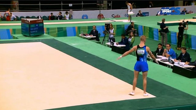 Petro PAKHNYUK (AZE) FX - Rio Test Event 2016 TF/Qual