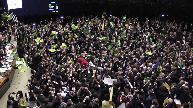 Brazil lawmakers give green light to Rousseff impeachment trial