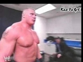 Lesnar Confronts Undertakers Wife