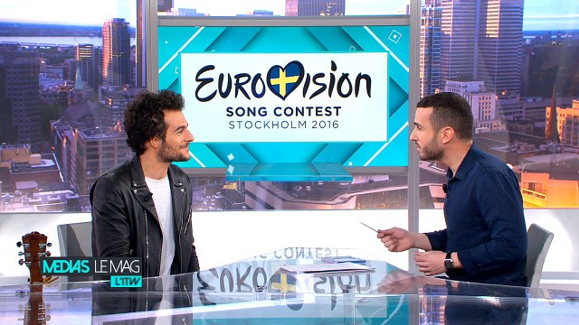 Médias le mag, l'interview avec Amir de l'Eurovision 2016