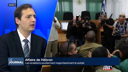 Les israéliens soutiennent majoritairement le soldat