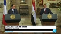 Hollande en Égypte : Abdel Fattah al-Sissi irrité par la question des droits de l'Homme