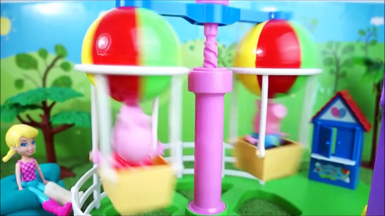 Pig George da Família Peppa Pig é Atropelado por Letícia! Em Portugues KidsToys 2