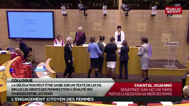 Colloque Les femmes s'engagent - Table ronde Pourquoi les femmes s'engagent - Les matins du Sénat (18/04/2016)