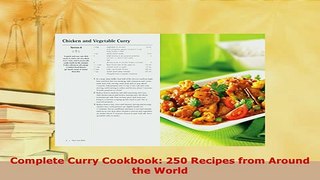 Download  Complete Curry Cookbook 250 Recipes from Around the World PDF Full Ebook