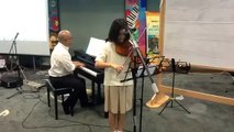 Jessica Performed her Own Japanese Pentatonic Composition