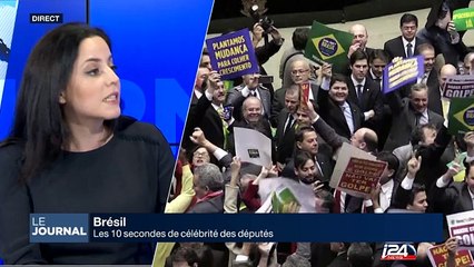 Brésil: les 10 secondes de célébrité des députés