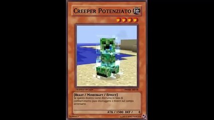 Yu Gi Oh Card Maker: Deck di Minecraft (ITA)
