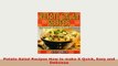 PDF  Potato Salad Recipes How to make it Quick Easy and Delicious Read Online