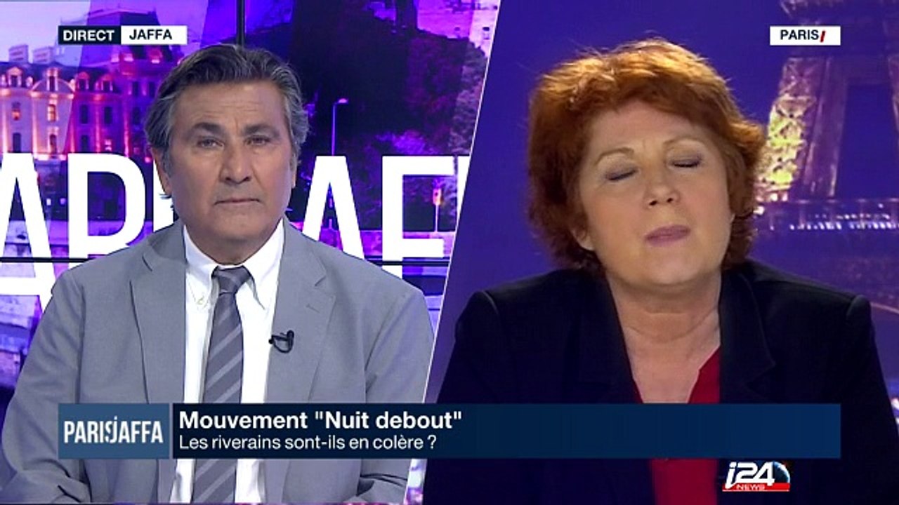 Véronique Genest affirme avoir été agressé par un participant à la manifestation "Nuit Debout" - Regardez