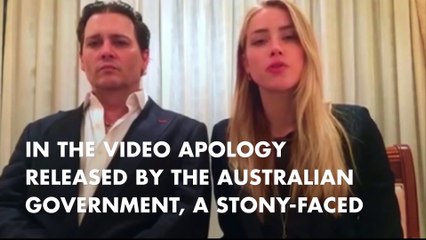 Watch Johnny Depp And Amber Heard’s Apology To Australia