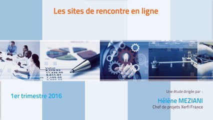 Xerfi France, Les sites de rencontre en ligne
