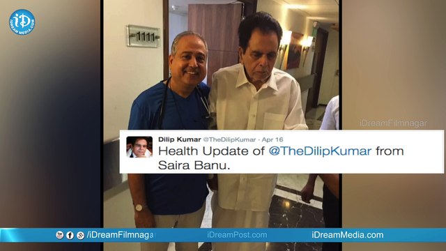 Dilip Kumar recovering well in hospital, reports normal - Saira Bhanu