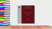 PDF  Parallel Algorithms Third Dimacs Implementation Challenge  October 1719 1994  Read Online