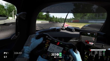 Project Cars Nordschleife TT RWD P30 LMP1 lap + setup 5:41:372
