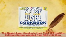 Download  The Biggest Loser Cookbook More Than 125 Healthy Delicious Recipes Adapted from NBCs Hit Download Full Ebook