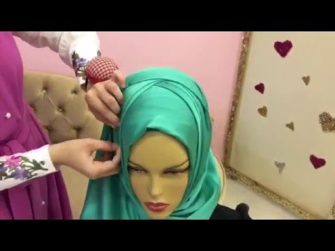 Çiçekli Şal Nasıl Bağlanır ? Nisa Moda