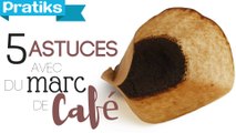 5 astuces super pratiques avec du marc de café