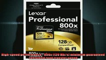 special produk Lexar Professional 128GB 800X 120MBs High Speed UDMA CompactFlash Memory Card
