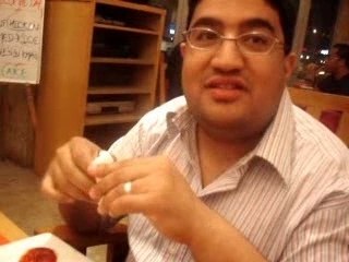 Dinner with Mohamed and Khaled