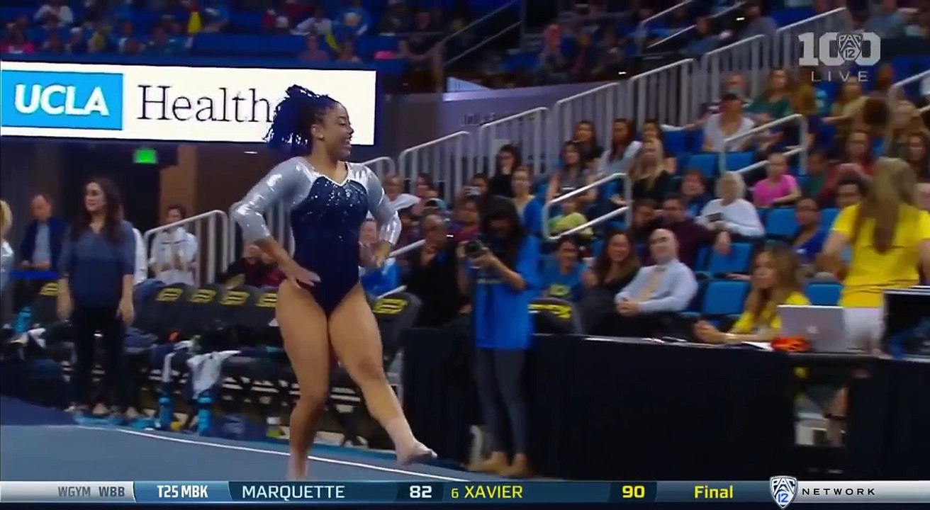 Sophina DeJesus (UCLA) 2016 Floor vs Utah 9.925