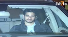 Alia Bhatt and Sidharth Malhotra spotted at Karan Johar’s residence!