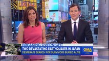 Southern Japan Hit by Strong Earthquakes