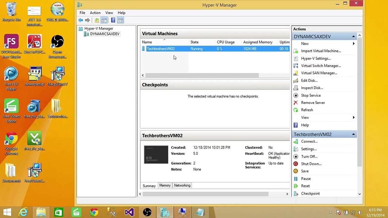 How to install Active Directory (AD) Domain Services in Windows server 2012 R2