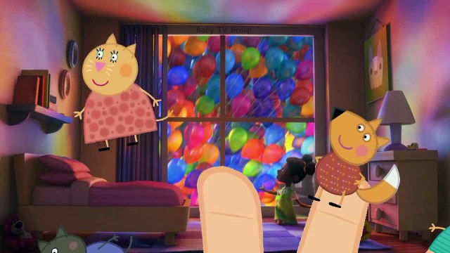 Peppa pig CAT Finger Family Nursery Rhymes Song video snippet
