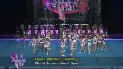 Cheer for the Cure 2013 W IO5 Flyers All Starz Intensity Run 1